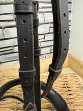Load image into Gallery viewer, S/H Heritage Padded Comfort Flash Bridle -Black- XF