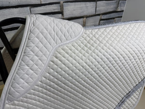 S/H Rambo Cotton GP Handy Pad Saddlecloth -White- Full