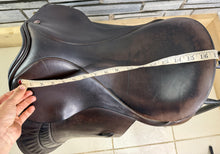 Load image into Gallery viewer, 17” XW Jeffries Stamford WH Saddle - Brown