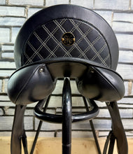 Load image into Gallery viewer, 17 1/2” Wide Stride Free Elite Dressage Saddle - Black