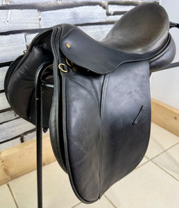 16 1/2” Wide Ryder GP/VSD Saddle - Black