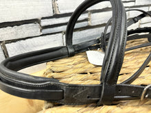 Load image into Gallery viewer, S/H Rhinegold Complete Padded Crank Flash Bridle - Black - XF