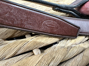 S/H English Leather Size Reins - Full Size - Brown