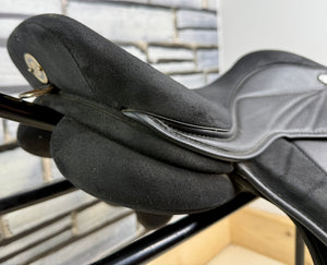 15” XW Thorowgood Pony Club GP Saddle - Black