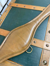 Load image into Gallery viewer, 125cm/50” Prestige Girth - Michel Robert Appaloosa Soft Padded Shaped Girth - Brown/Tan
