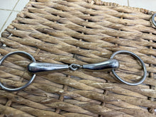 Load image into Gallery viewer, S/H Job Lot-7 X 5 1/2” Snaffles-Sweet Iron, Pinchless, Curved