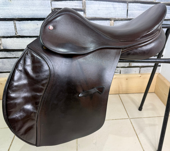 17” MW Jeffries Falcon English Event GP Saddle - Brown