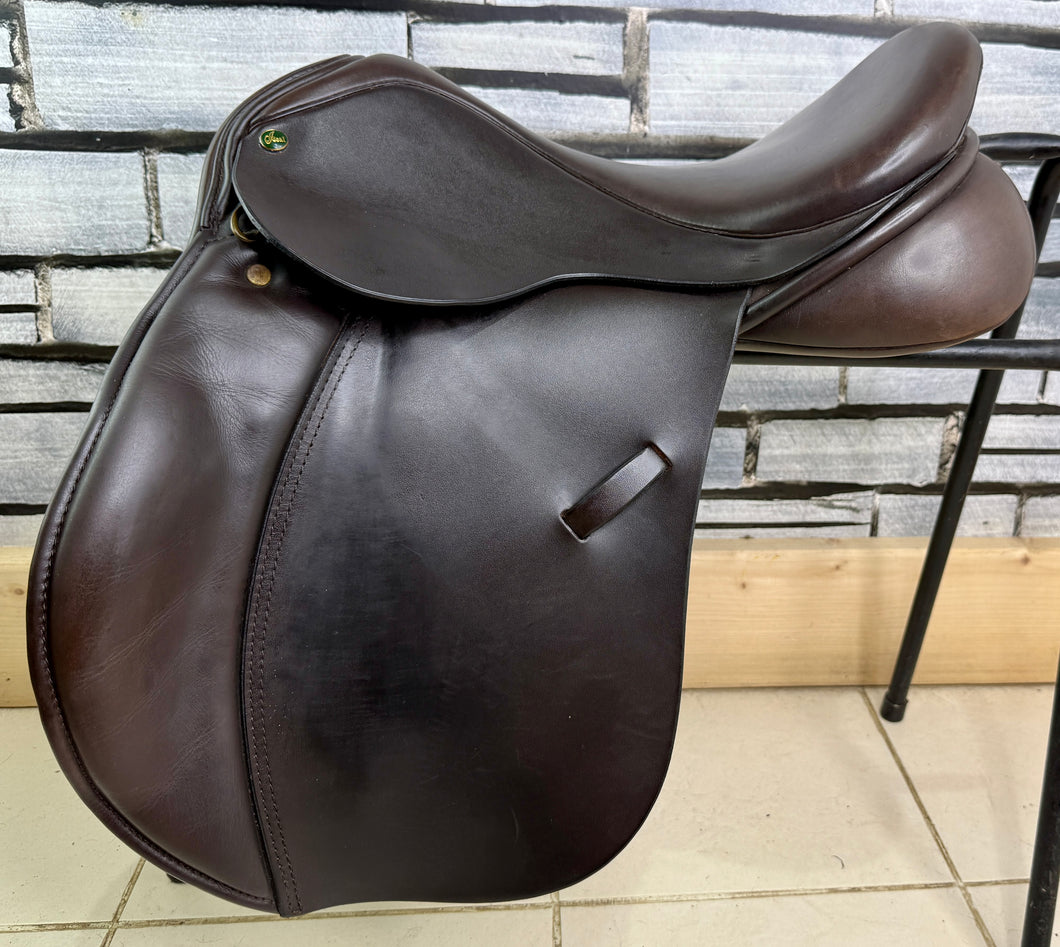 17” Wide Ideal 1350 GP Saddle - Brown
