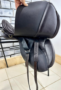 17” Wide Ideal/WRSC Le Trek/Enduro Saddle - Brown