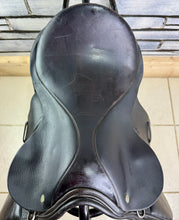 Load image into Gallery viewer, 15” Medium Heritage Saddlery English GP Pony Saddle - Black