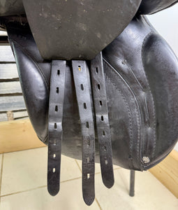 17” Wide Symmonds Richmond GP Saddle - Black