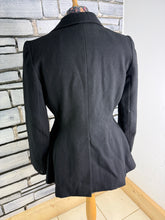 Load image into Gallery viewer, Ladies Size 34 Vintage Showerproof Hunt Jacket - Black