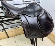 Load image into Gallery viewer, 17” MW Excelle/Walsall Riding English Monoflap Jump Saddle - Brown