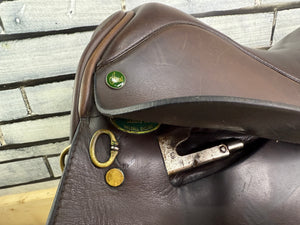 17 1/2” MW Ideal VSD/GP Saddle - Brown