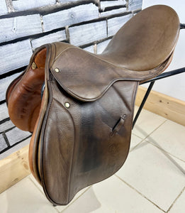 17 1/2” MN (Fit 28) Stubben Parzival GP Saddle - Brown