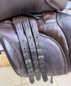 16 1/2” Wide Silhouette GP Saddle - Brown
