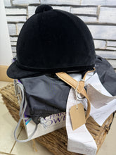 Load image into Gallery viewer, Charles Owen Showjumper XP Flesh Straps Hat-6 3/8 - 52cm