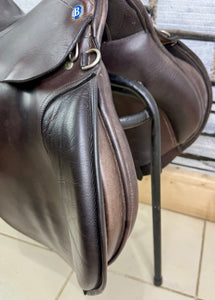 17 1/2” Wide Barnsby GP Saddle - Brown