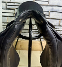 Load image into Gallery viewer, 18” Medium Albion SLK II Adjusta LH Dressage Saddle - Black