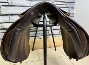 17” XW Jeffries Stamford WH Saddle - Brown