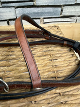 Load image into Gallery viewer, S/H Western Headstall/Bridle &amp; Reins - Brown - Full
