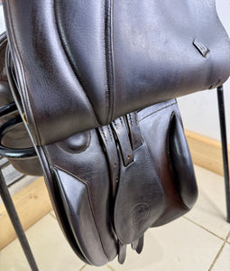 17” Medium Woodseaves WH Saddle - Brown