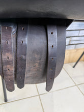 Load image into Gallery viewer, 16 1/2” MW Orion/Ideal Show Saddle - Brown - Reverse Hide - Close Contact