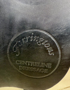 16 1/2” MW Farrington Centreline Dressage Saddle - Black