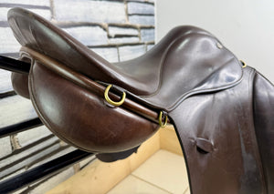 17” Medium Farrington/Crewe Saddlery GP Saddle - Brown