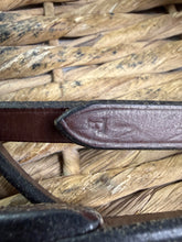 Load image into Gallery viewer, S/H Stephens Clip Cavesson Bridle - Full - Brown/Brass
