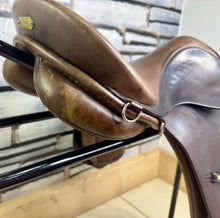 Load image into Gallery viewer, 18” Medium Zaldi Jupiter GP/Jump Saddle - Brown