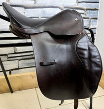 Load image into Gallery viewer, 14 1/2” MW English Cooper Small Pony/Shetland Saddle - Brown