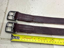 Load image into Gallery viewer, S/H 60” English Buffalo Stirrup Leathers - Brown