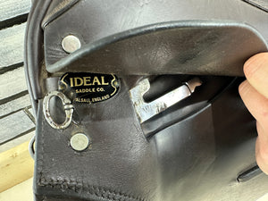 17” Wide Ideal Classic GP Saddle - Brown