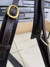 Load image into Gallery viewer, S/H Leather Paddock Roller - Brown/Brass - Full