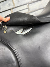 Load image into Gallery viewer, 16” MW Rich &amp; Sons Shoulder Relief Pony Jump Saddle - Black