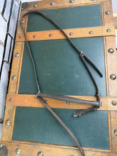 Load image into Gallery viewer, Sabre Drop Noseband - Brown - Full - Traditional English Leather