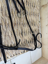Load image into Gallery viewer, S/H English Hunting Breastplate &amp; Running Attachment -Brown- Full