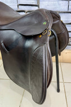 Load image into Gallery viewer, 17” XW Ideal H&amp;C Cob GP/VSD Saddle - Brown