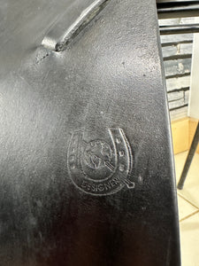 17 1/2” Wide Symmonds Designer GP Saddle - Black