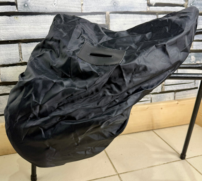 Waterproof Ride-On Saddle Cover - Pony Size - 15-16 1/2” - Navy/Black