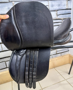 16” MW Charles Mountfort Pony GP Saddle - Black