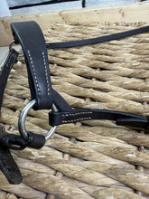 Load image into Gallery viewer, S/H Jeffries (?) English Drop Noseband - Brown - Cob