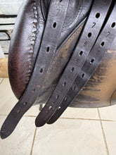 Load image into Gallery viewer, 16” Wide Jeffries Falcon English Pony Saddle - Brown