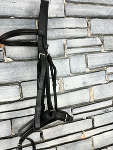 S/H English Sabre Hunter 1 1/4” Noseband - Full