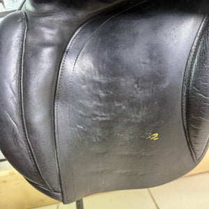 17 1/2” XW Oakfield Santana WH Saddle - Black