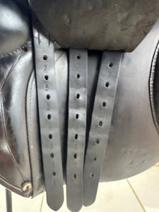 17 1/2” Wide Symmonds Designer VSD/GP Saddle - Brown