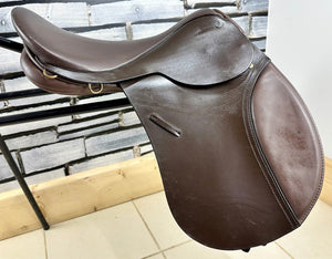 15 1/2” MW Black Country Pony GP Saddle - Brown