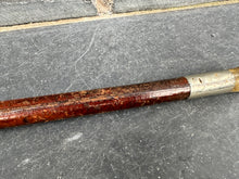 Load image into Gallery viewer, Gents Vintage Hunt Whip - Double Collars - Plaited Leather Thong