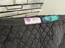 Load image into Gallery viewer, S/H 2 x Nuumed Cotton Dressage Saddlecloths - Black - L